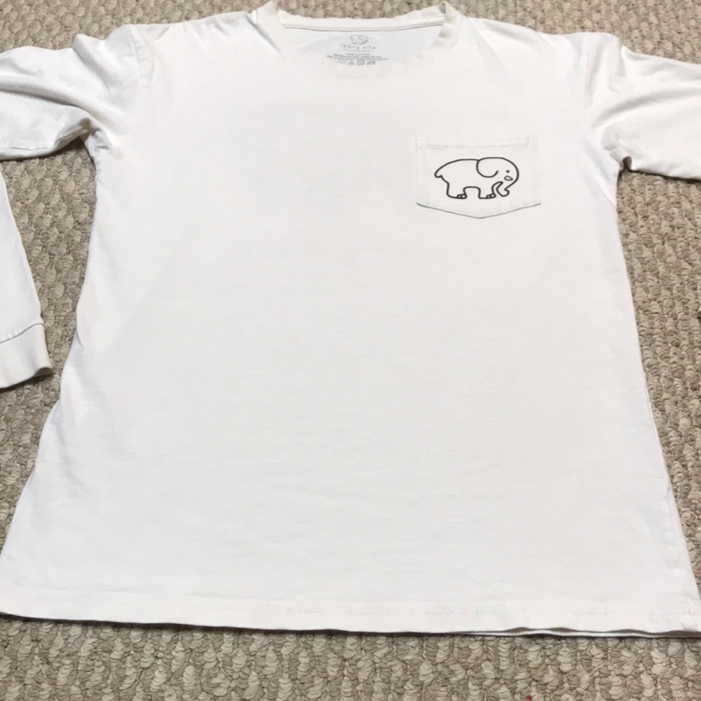 Ivory Ella long sleeve tee shirt -excellent-small - Picture 3 of 8